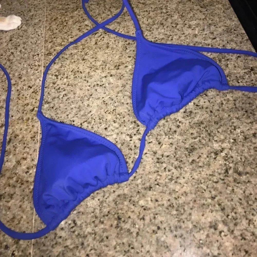 🔴Forever 21 Blue Bikini top